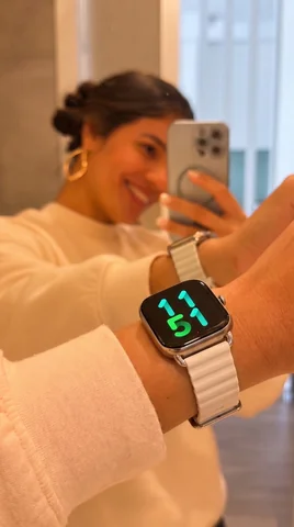 Reloj Haylou en uso cotidiano